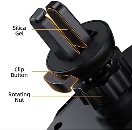 Jr-Zs255 Spider Stable Car Holder（Air Outlet）-Black