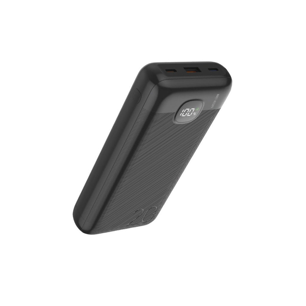 Green Lion Ultra Compact Power Bank PD 20W 20000mAh - Black