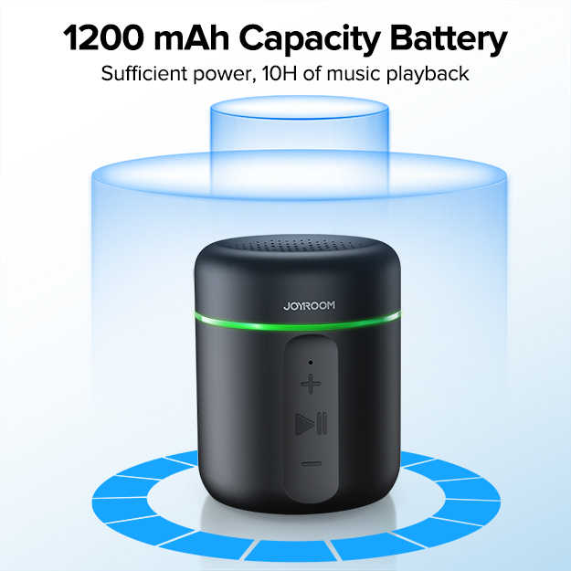 JOYROOM JR-ML02 IPX7 Waterproof Basse Wireless Speaker