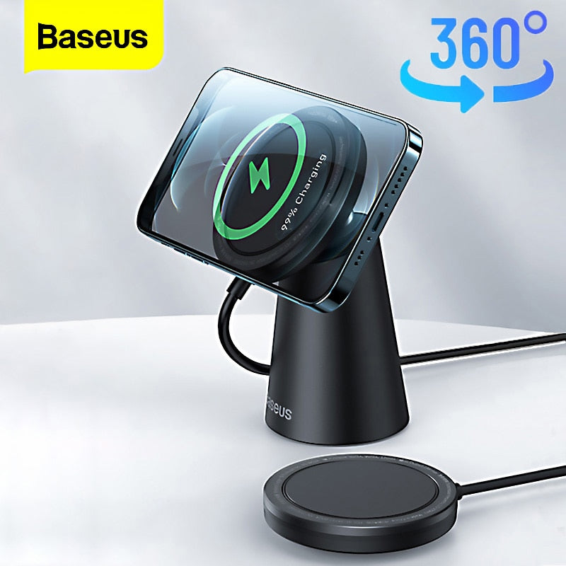 Baseus Simple Magnetic Stand Wireless Charger