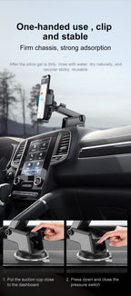Support de téléphone pour tableau de bord de voiture Joyroom JR-OK3 - Noir