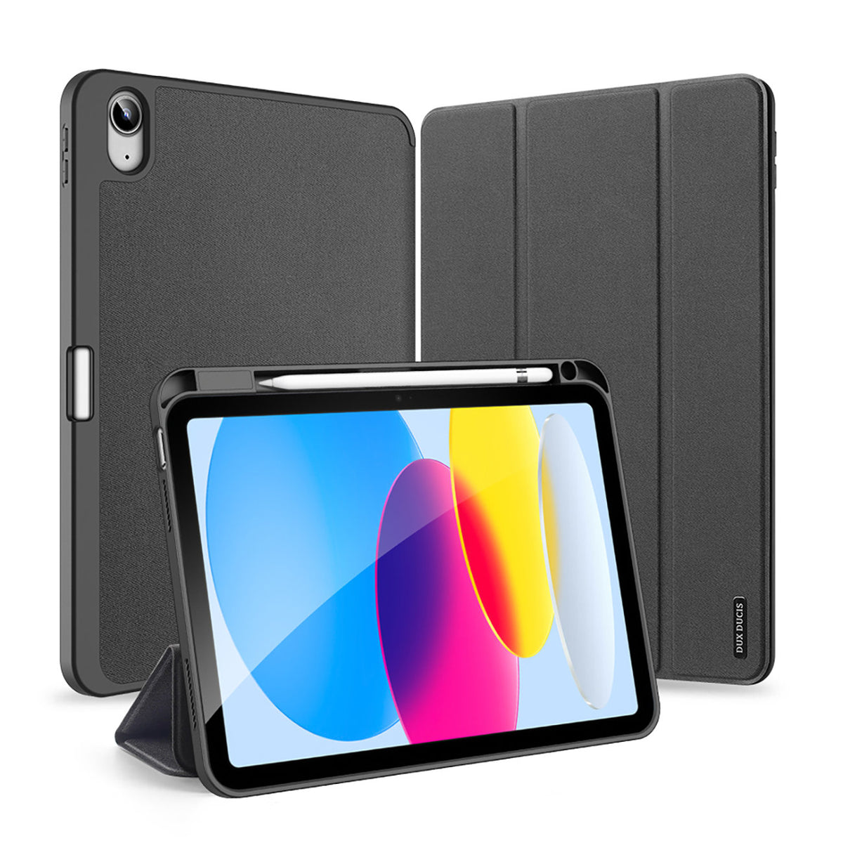 Etui Apple pour Ipad 10.9 pouces Noir et Vert