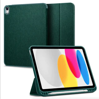 Etui Apple pour Ipad 10.9 pouces Noir et Vert