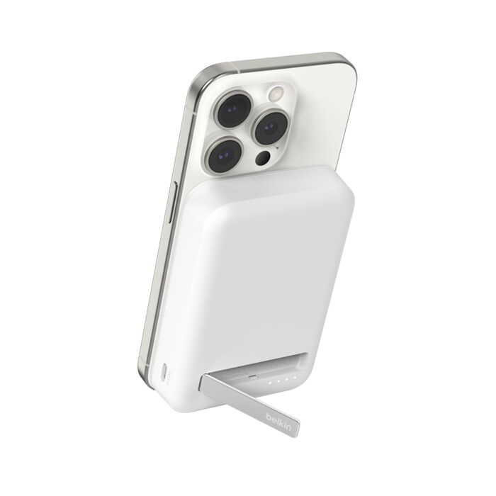 BoostCharge Pro Magnetic Power Bank with Qi2 15W 10K- BLANC