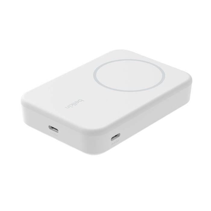 BoostCharge Pro Magnetic Power Bank with Qi2 15W 10K- BLANC