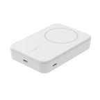 BoostCharge Pro Magnetic Power Bank with Qi2 15W 10K- BLANC