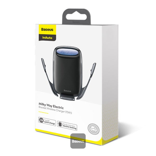 Support Voiture avec Chargeur Sans Fil - Baseus
