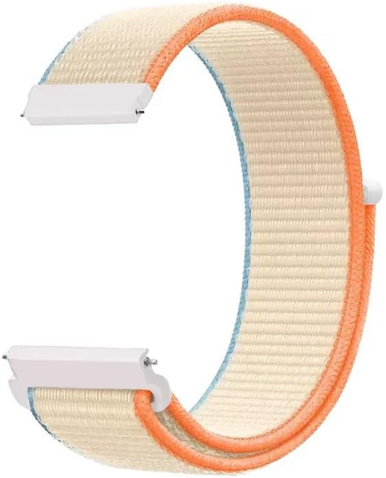 Bracelet Nylon Élastique Réglable pour montre connectée 22mm