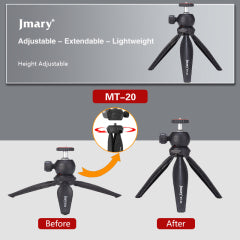 Trépied  MT-20 Jmary pour Smartphone et Caméra