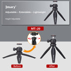 Trépied  MT-20 Jmary pour Smartphone et Caméra