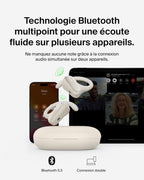Écouteurs sans fils Oreilles Libres Belkin SoundForm - Beige