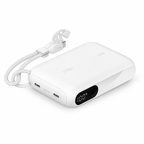 Power Bank Belkin 10K 20W Blanc avec Écran Intégré