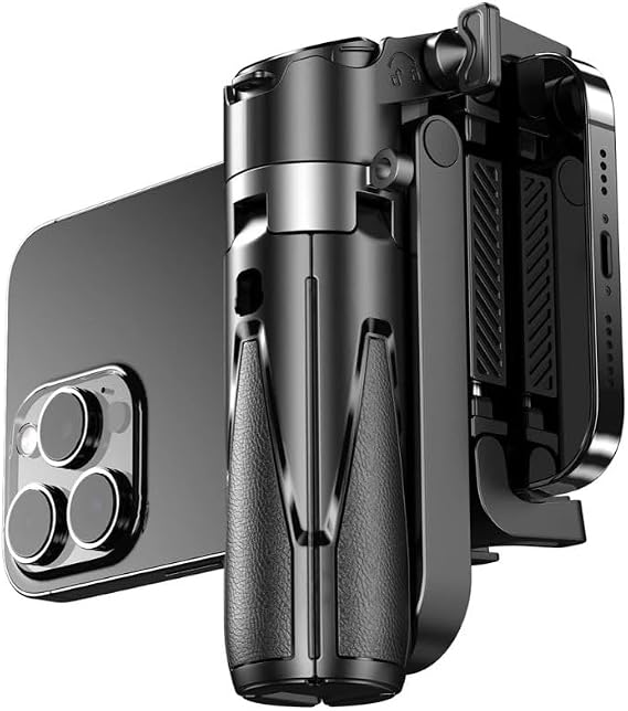 P15 Mini Grip Quad – Poignée Compacte pour Smartphone et Caméra