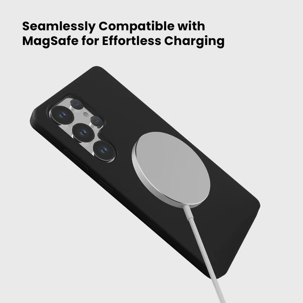 Samsung S25 Ultra Silicone Case With MagSafe