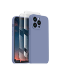Coque MagSafe iPhone 13 Pro Max avec Support Rotatif Gris/Bleu