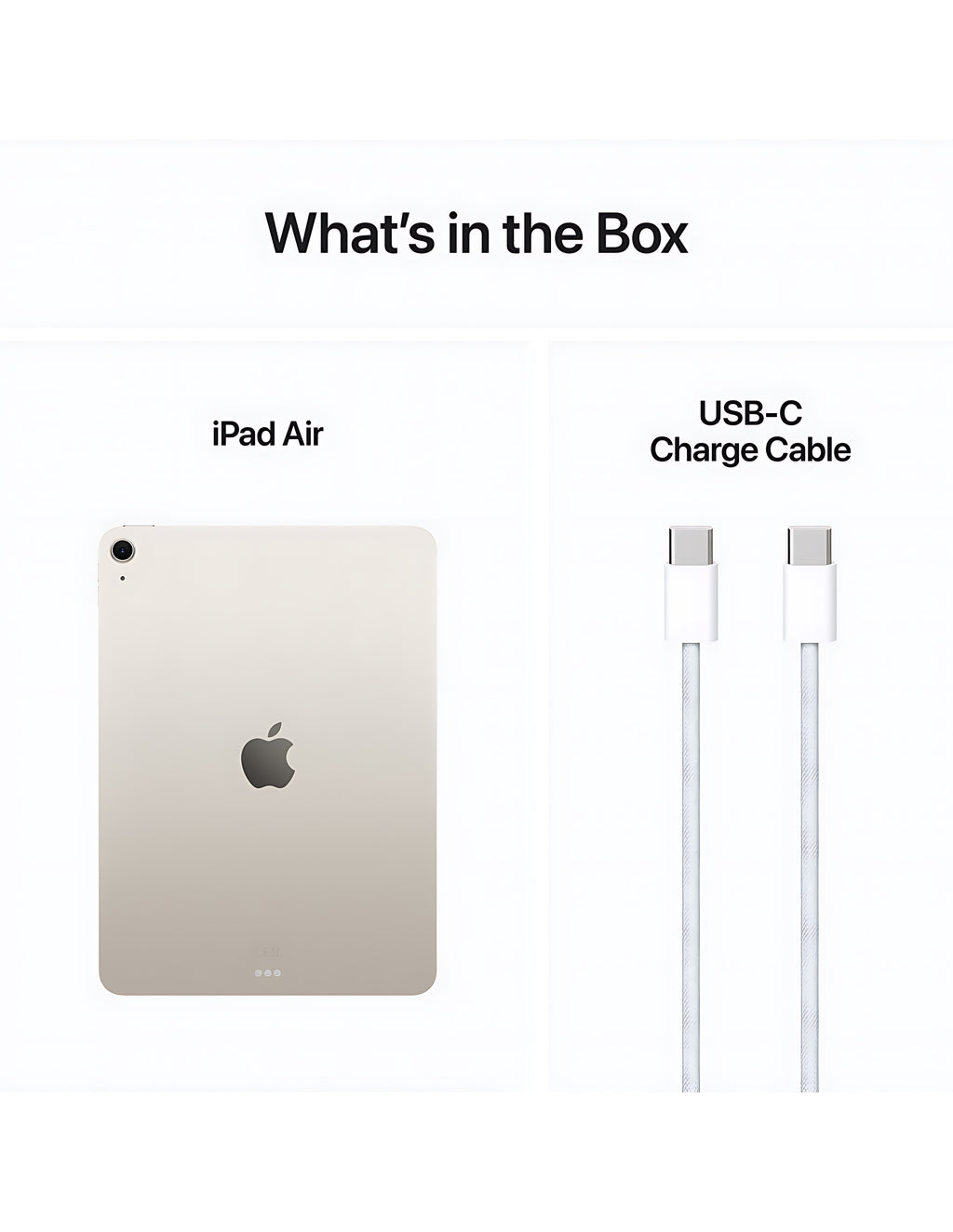 iPad Air 13" M3 Wi-Fi 128Go - Starlight