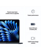 MacBook Air 13 pouces M5 16Go 512Go - Midnight