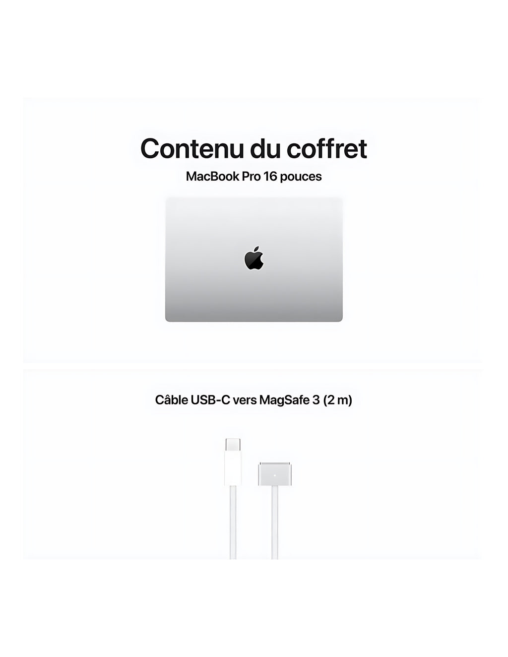 MacBook Pro 14 pouces M5 16Go 1To SSD - Argent