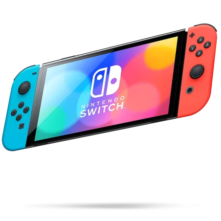 Nintendo Switch Oled - Bleu et Rouge