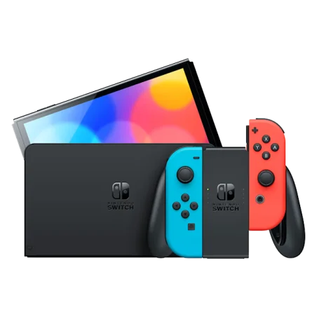 Nintendo Switch Oled - Bleu et Rouge