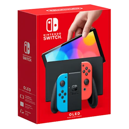 Nintendo Switch Oled - Bleu et Rouge