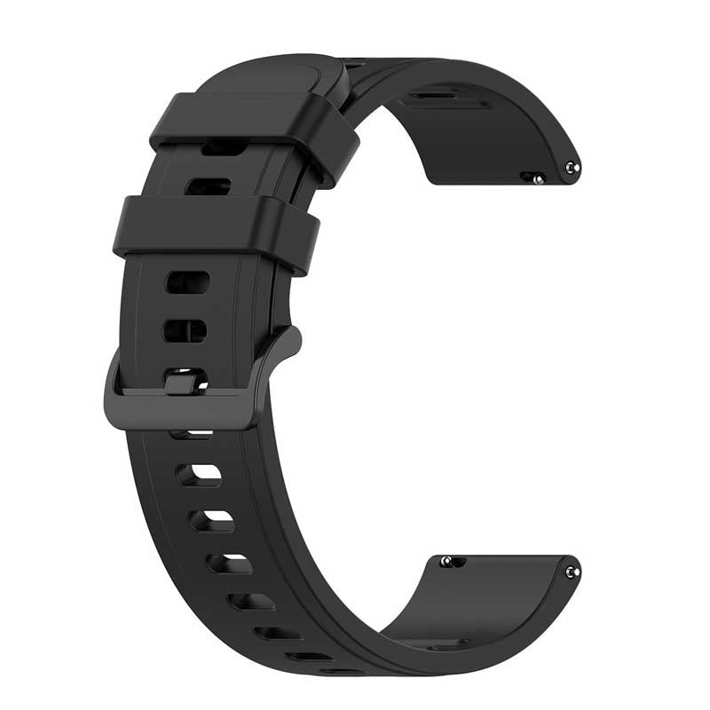 Bracelet en Cuir Mibro 22mm Noir