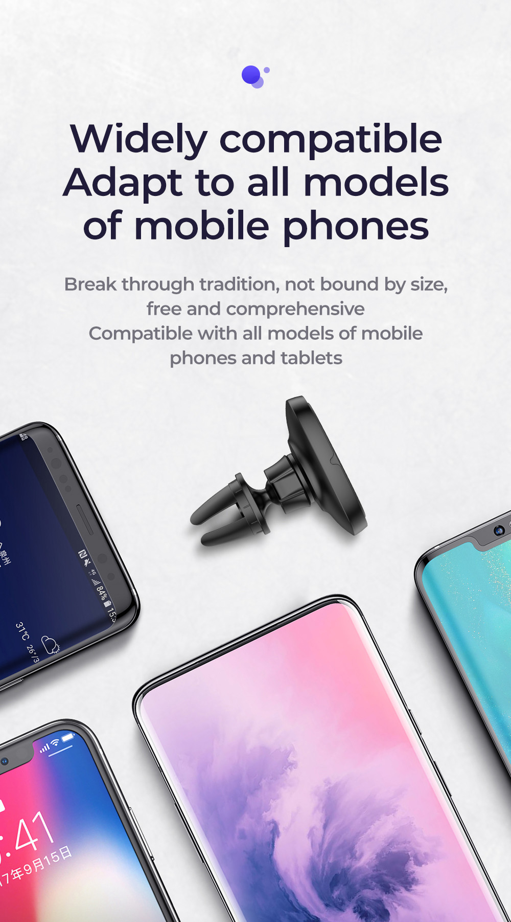 00a778_333dfb45c6cf4f3ba1b5710c2dcc0029mv2.jpg Joyroom JR-ZS202 Série Magnétique Support De Voiture Magnétique - Noir – Image 1