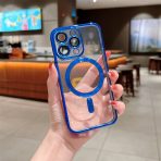 Silicone Magsafe Transparent Avec Protection Caméra Pour Iphone 14 pro max – Image 4