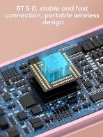 Microphone à main JR-MC5 avec haut-parleur.Color: Pink – Image 7