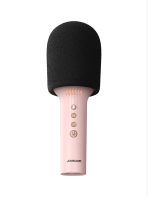 Microphone à main JR-MC5 avec haut-parleur.Color: Pink