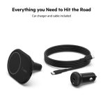 BELKIN BoostCharge Magnetic Wireless Car Charger 10W – Image 4