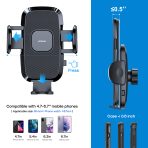 Joyroom JR-ZS259 360 degrés Rotation Porte-voiture mécanique, Style: Sucker à br – Image 3