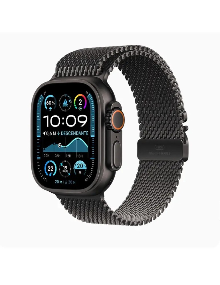 Apple Watch Ultra 2 GPS 49mm Titane Noir Boucle Trail Tunisie Pstore Apple