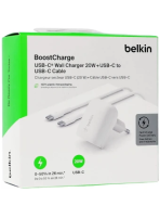 belkin USB-C Wall Charger 20W + USB-C Cable
