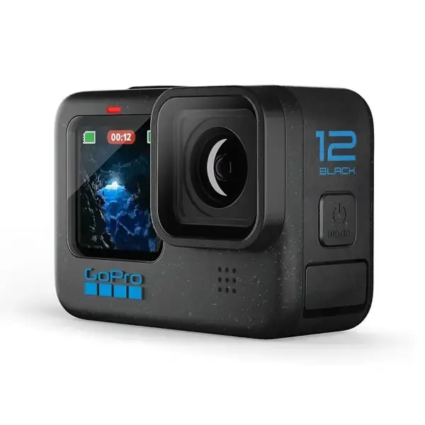 Caméra d’action GoPro HERO 12 noire avec objectif grand angle