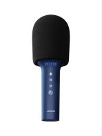 Microphone à main JR-MC5 avec haut-parleur bleu