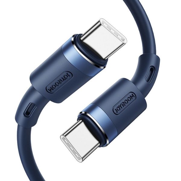 Cable Joyroom N9 PD Liquid Silicone 3A 1.8m Bleu
