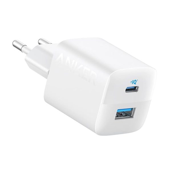 Anker Chargeur USB C 33W Rapide à 2 Ports