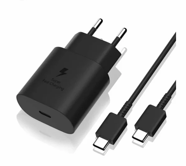 Chargeur Samsung 45W Super Rapide (Adaptateur + Câble)