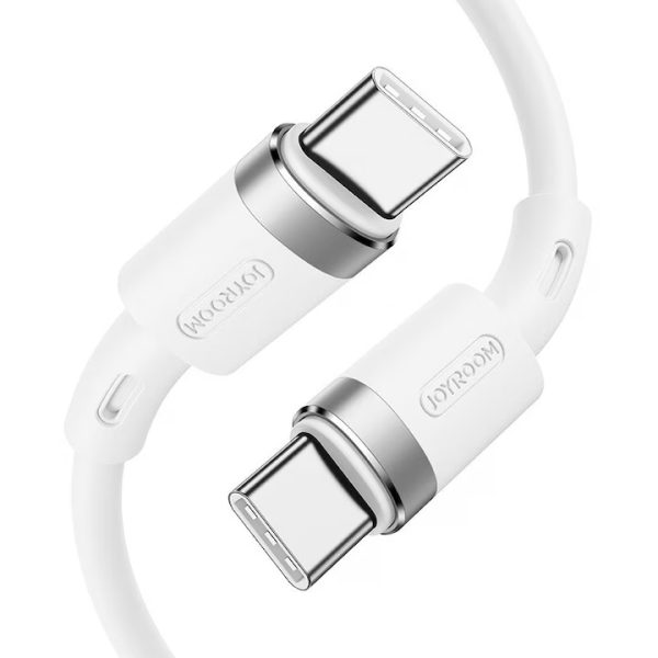 Cable Joyroom N9 PD Liquid Silicone 3A 1.8m Blanc