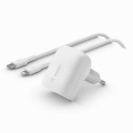 Chargeur Belkin USB-C (30W) avec câble USB-C vers Lightning