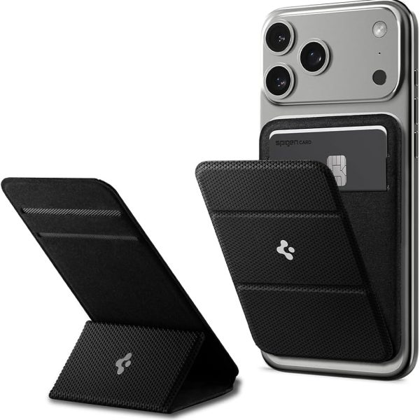 Portefeuille MagSafe Spigen Smart Fold 2-en-1 avec support intégré pour iPhone