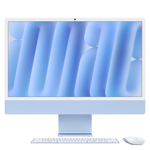 iMac 24" Retina 4,5K Apple M4 10C CPU 10C GPU 16GB SSD 256GB Bleu