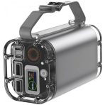 Station d'alimentation portable WiWU 40000mAh avec lampe de poche