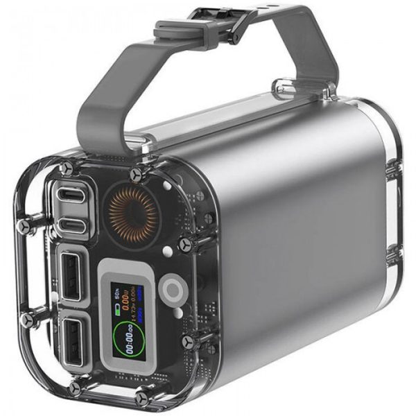 Station d'alimentation portable WiWU 40000mAh avec lampe de poche